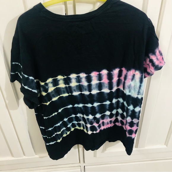 Black tie dye tshirt - Picture 4 of 5